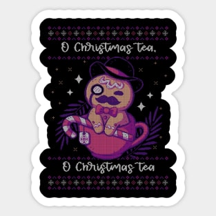 O Christmas Tea Sticker